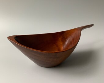 Emil Milan Carved Lapacho Wood Bowl