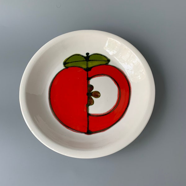 Ceramic Apple Pie Etsy