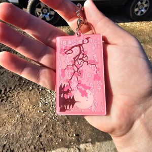 Sakura Branch Acrylic Charm