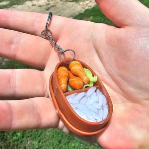 Resin Bento Box Keychain