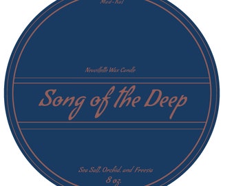 Song of the Deep Neuvillette Soy Wax Candle