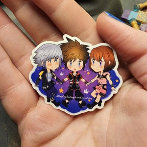 Kingdom Hearts Vinyl Stickers