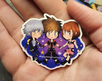 Kingdom Hearts Vinyl Stickers