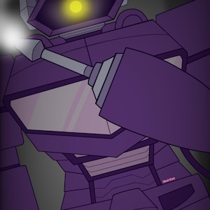 A4 Shockwave Print