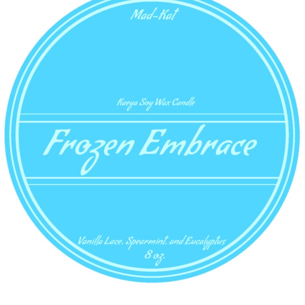 Frozen Embrace Kaeya Soy Candle