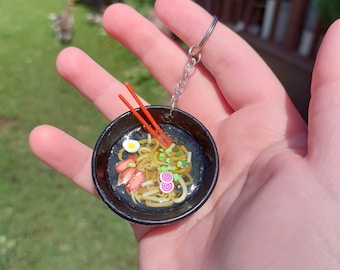 Ramen Bowl Keychain