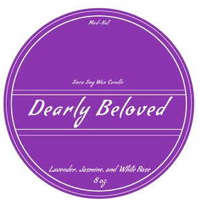 Dearly Beloved Sora Soy Candle
