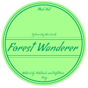 Forest Wanderer Tighnari Soy Candle