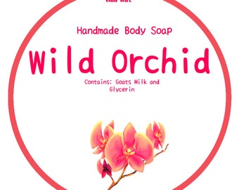 Wild Orchid Goats Milk Soap