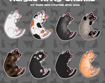 Acrylic Kitty Charms