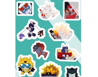 Mostly Accurate Transformers Sticker Sheet
