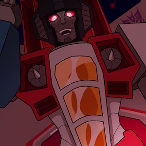 A4 Starscream Print