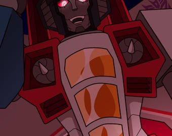 Impresión A4 de Starscream