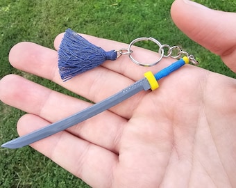 Resin Katana Keychain