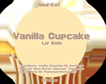 Vanille Cupcake Lippenbalsam