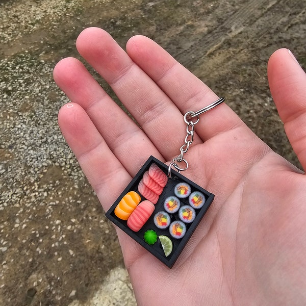 Sushi Box Keychain