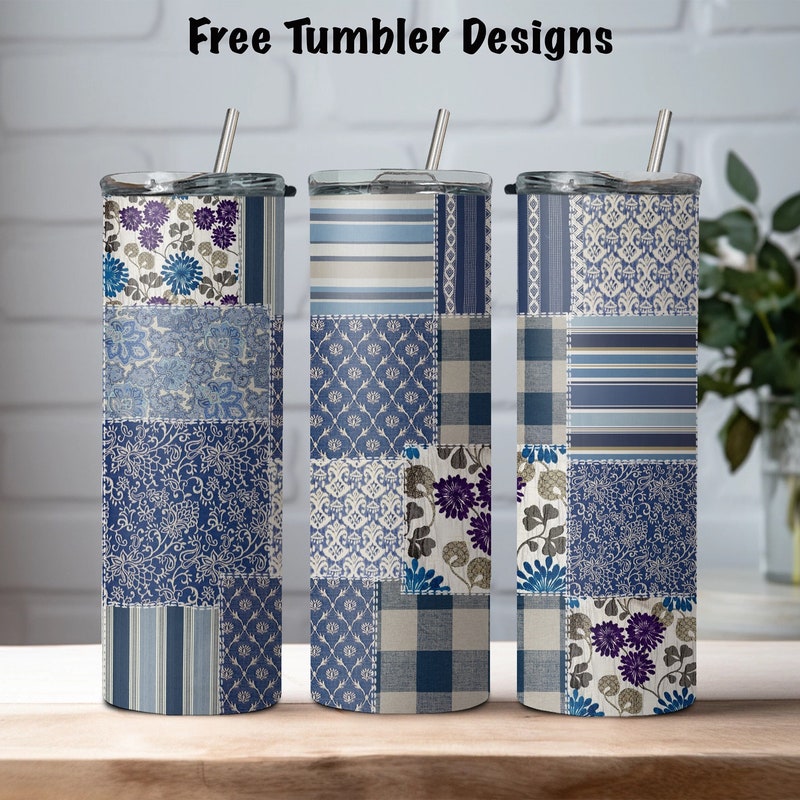 Tumbler Quilt Etsy