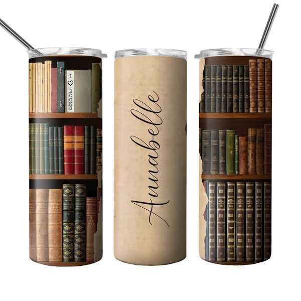 i com books name Tumbler Design sublimation, add your own text / name, books tumbler png, 20oz Skinny straight Tumbler Wrap, Tumbler sublimation Download