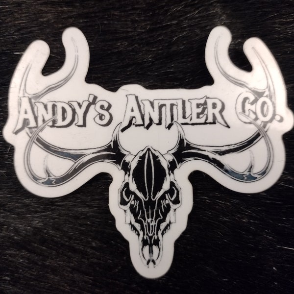 Andy's Antler Co. Sticker