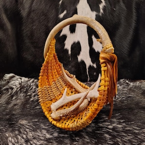 Woven Antler Baskets - Etsy