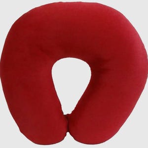 PERSONALIZED Name Travel Neck Pillow Microfiber Soft Lots Of Color Choices Airplane Travel image 5