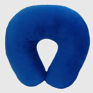 PERSONALIZED Name Travel Neck Pillow Microfiber Soft Lots Of Color Choices Airplane Travel image 7