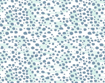 Algodón orgánico, peso de acolchado, motas, Cloud9 Quilters Cotton,
