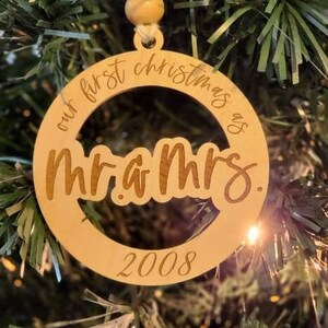 Our First Christmas as Mr and Mrs