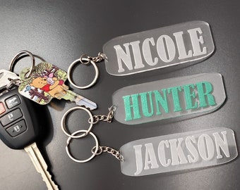 Personalized Acrylic Keychain