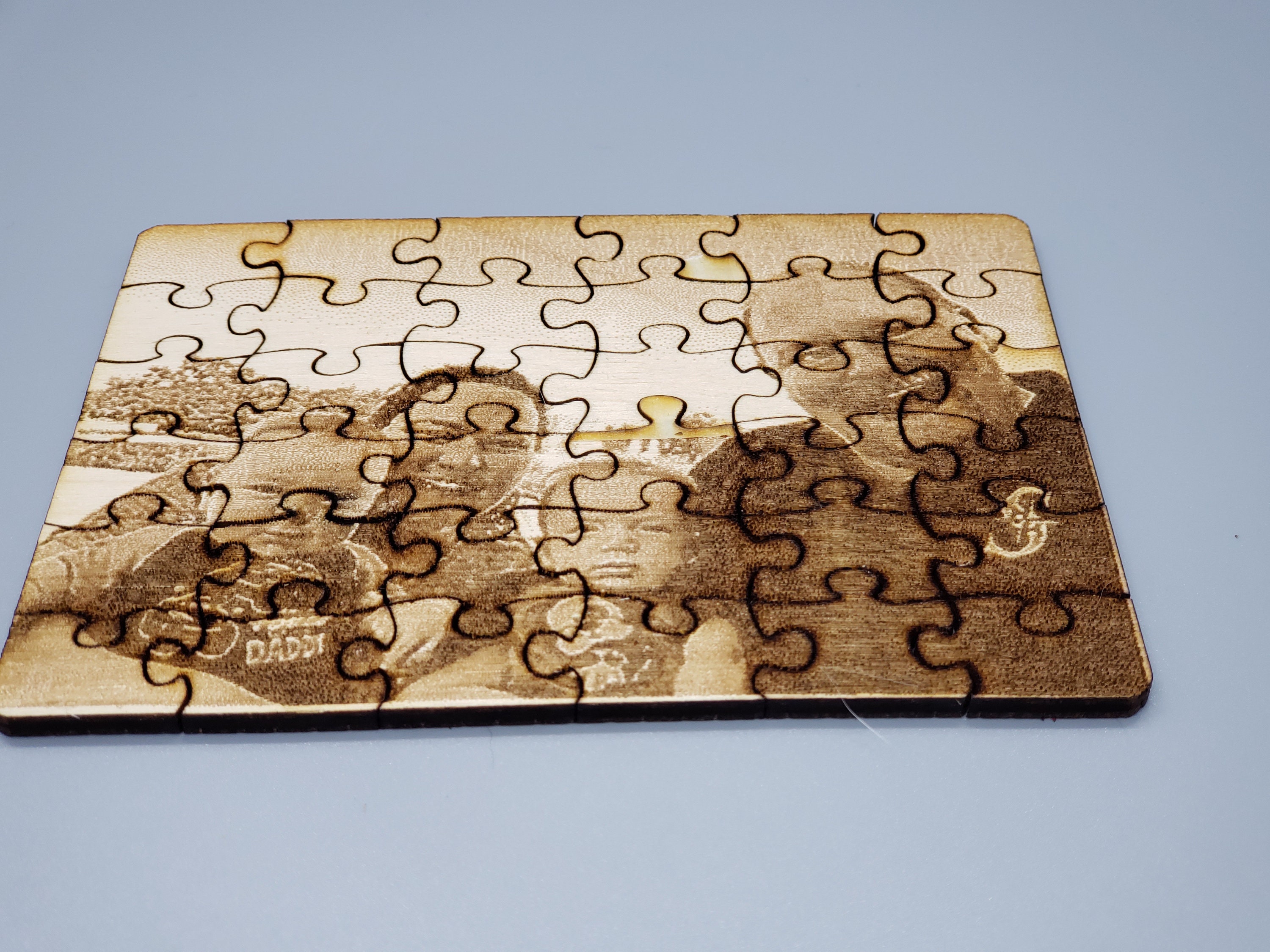 Custom Engraved Photo Puzzle