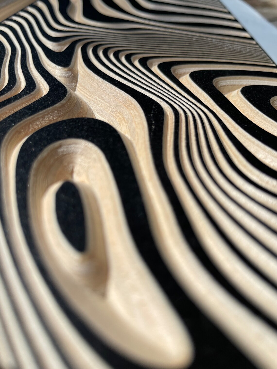 Woodcuts. Liquid. Tall Octagon - Etsy