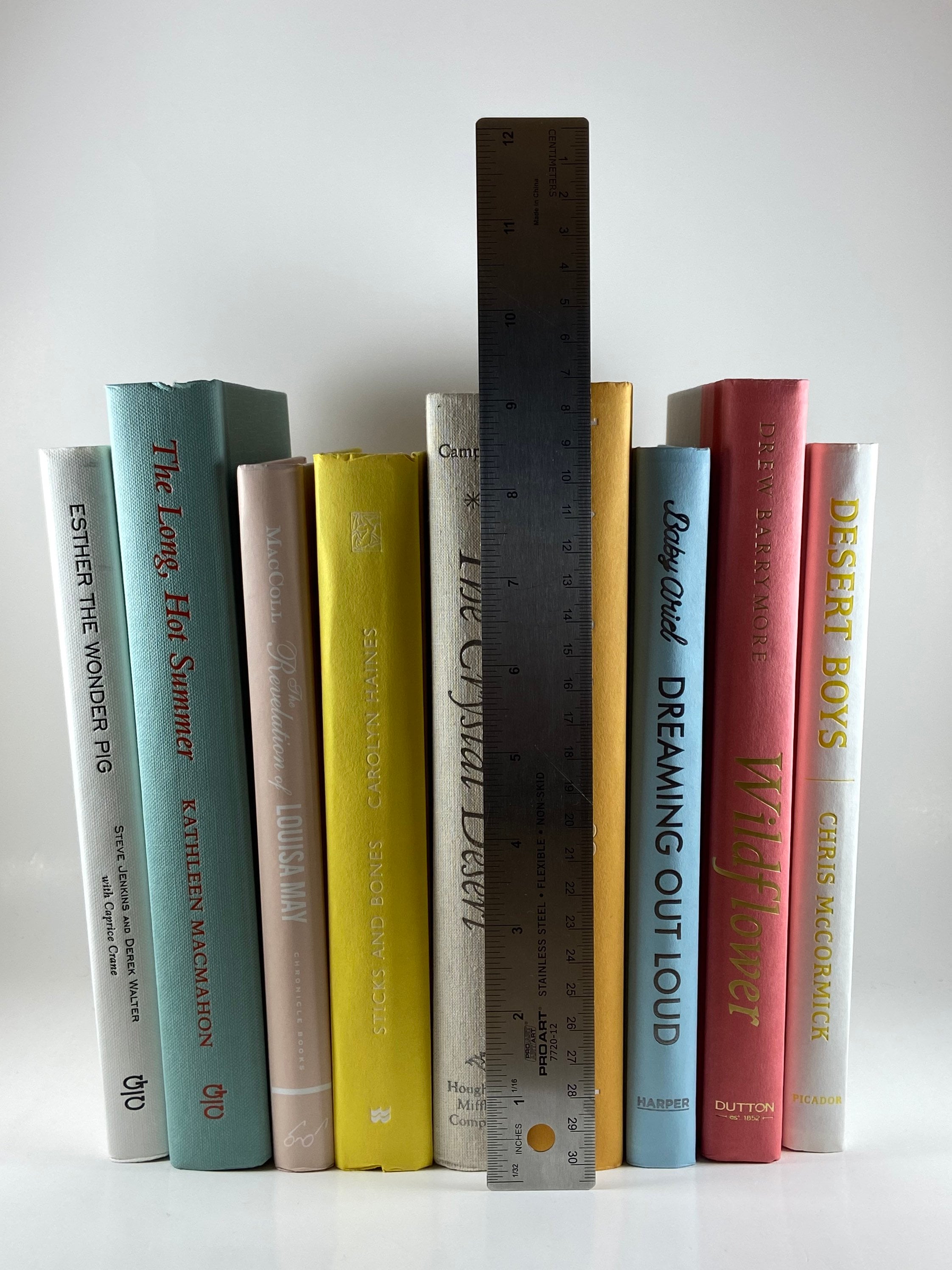 Decorative Book Set Versatile Book Stack Pastels Soft Etsy