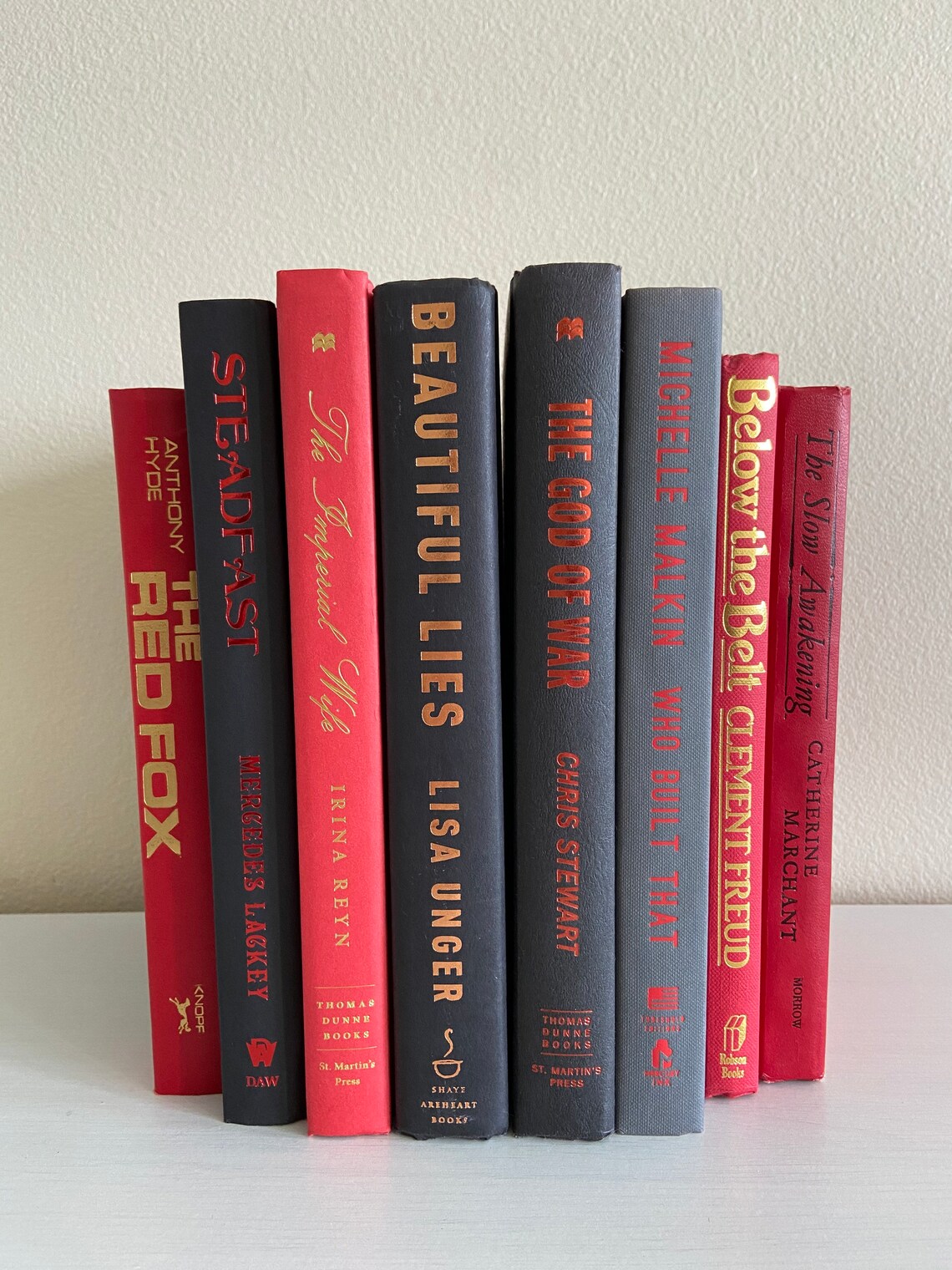 Red and Black Book Set Red Books Black Books Book Etsy