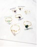 Dainty Gold Gemstone Rings for women, gift ideas for her, Gemstone Gold rings, Dainty Gemstone Jewelry, Minimalist jewelry for women 