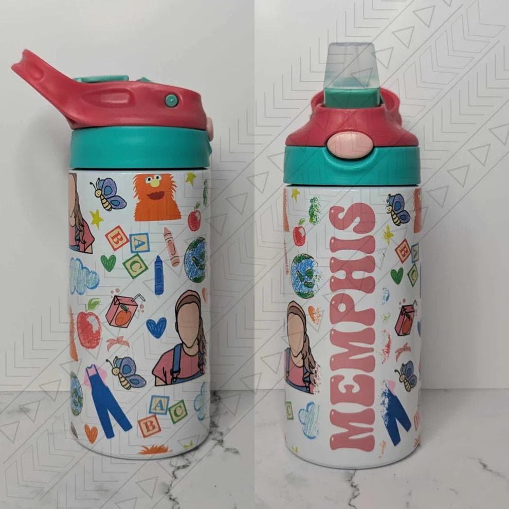 Personalized Rachel Kids Bottle, Birthday Gift, Custom Drinkware, Kids Water Bottle, Kids Tumbler, Easter Basket
