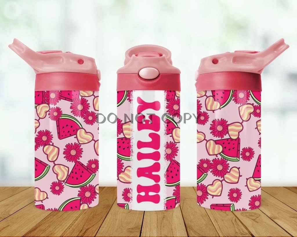 Kids Personalized Summer Water Bottle with Snack Container – Glennwood  Creations