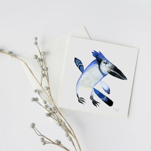 Blue Jay, Carta Piegata a tema Uccello