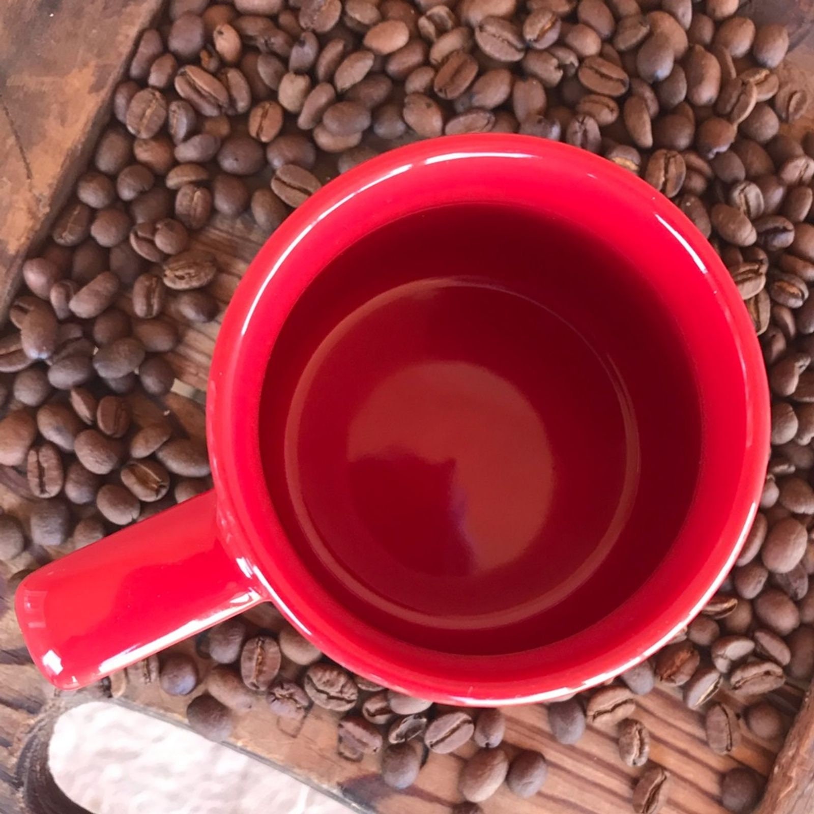 Red Starbucks coffee mug hand warmer | Etsy