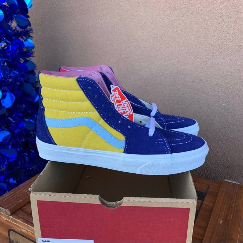 vans sk8 hi colorblock