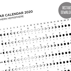 Moon Phases Calendar 2022 Thailand