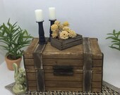 Miniature Farmhouse Trunk