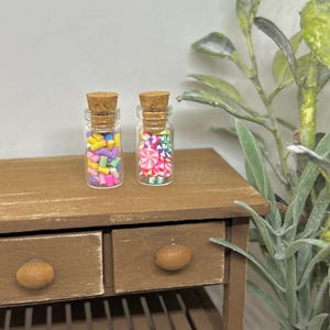 Miniature Set of 2 Candy Jars