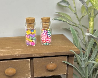 Miniature Set of 2 Candy Jars