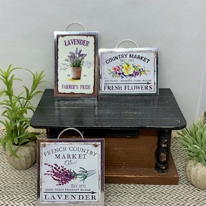 Miniature Garden Wall Hangings