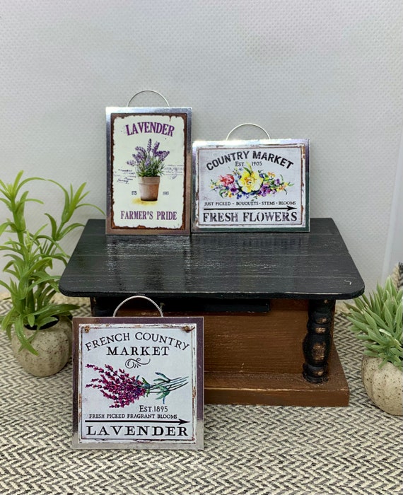 Miniature Garden Wall Hangings Etsy