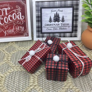 Miniature Farmhouse Christmas Presents