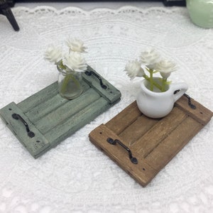 Miniature Dollhouse Farmhouse Serving Tray