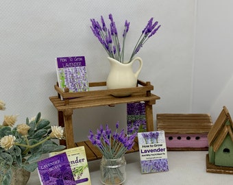 Miniature Handmade Lavender Flowers