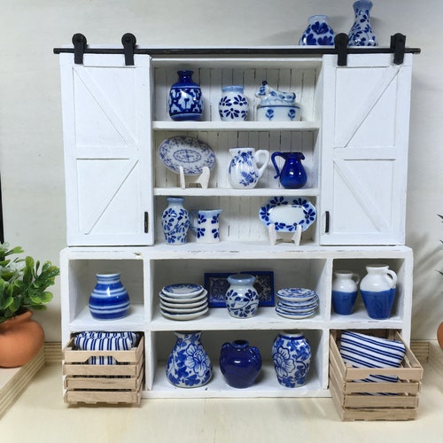 Miniature Dollhouse Farmhouse Etsy