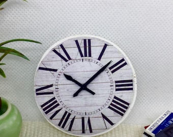 Large Miniature Dollhouse Farmhouse Wall Clock